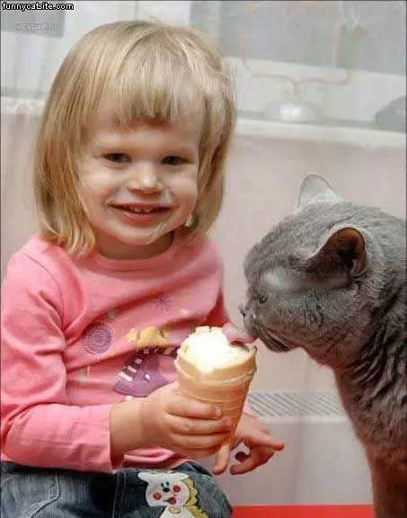 Sharing Ice Cream