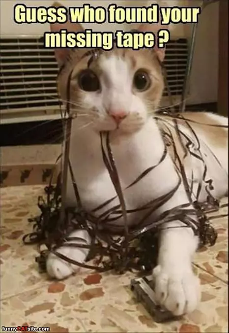 Found Your Missing Tape