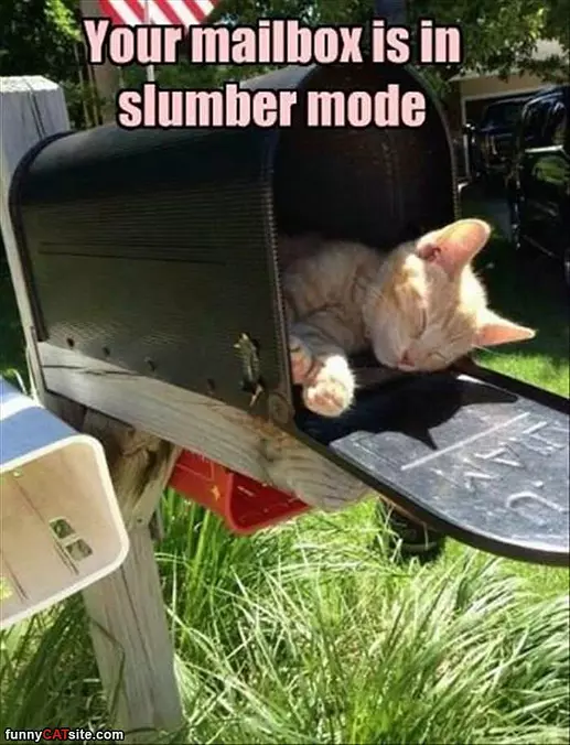 Slumber Mode Mailbox