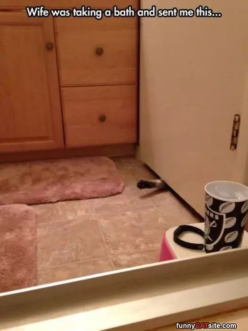 Taking A Bath