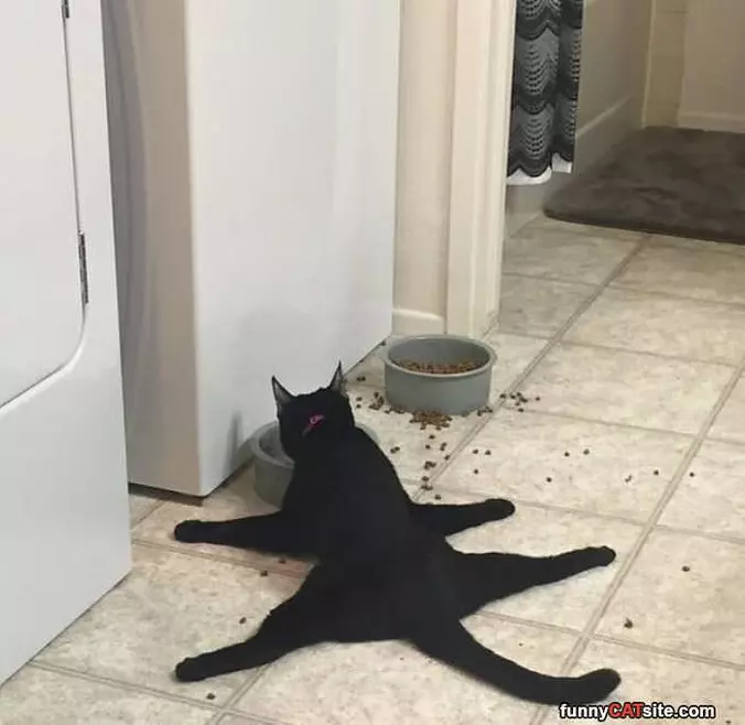 So Relaxed While Eating