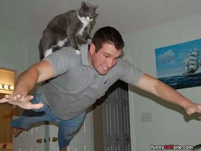 Riding My Flying Human